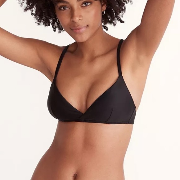 Madewell Second Wave Tie-Back Bikini Top MD333 - Picture 1 of 3
